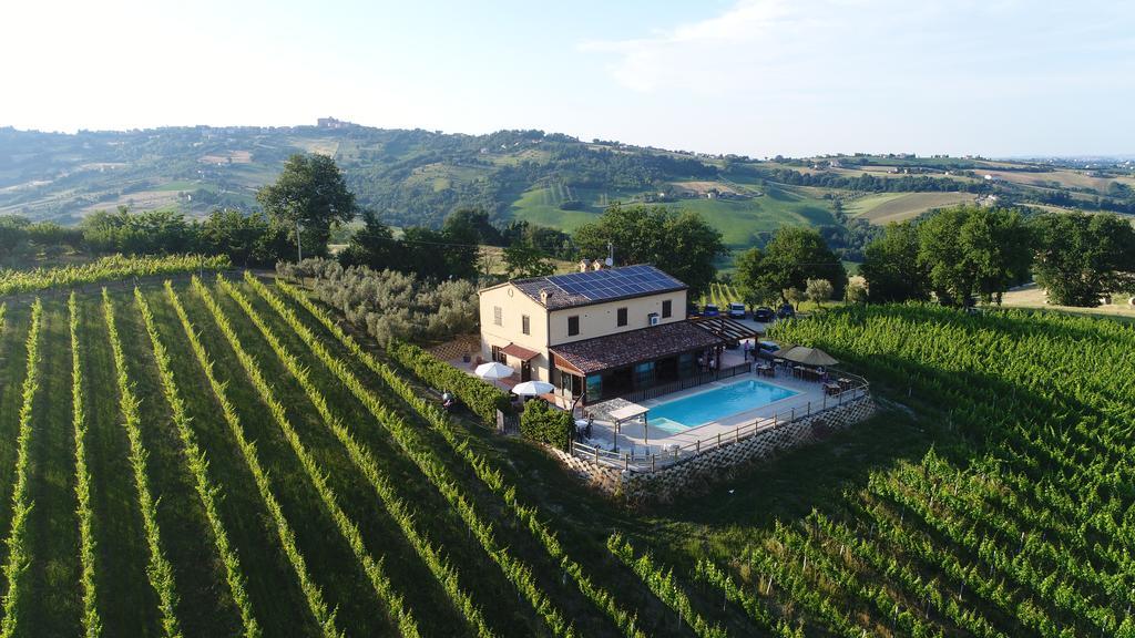 Villa Le Vigne Loro Piceno المظهر الخارجي الصورة